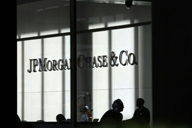The headquarters of JP Morgan Chase in New York