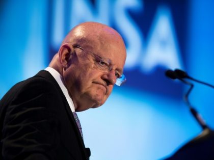 US Director of National Intelligence James Clapper at the 2016 Intelligence and National Security Summit in Washington, DC. on September 7, 2016