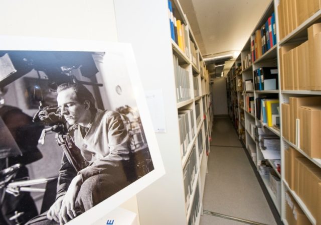 The Ingmar Bergman archives located at the Film House in Stockholm where many of the direc