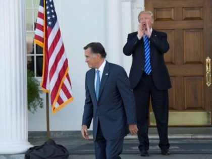 Mitt Romney (R) is reportedly in the running to be Donald Trump's secretary of state, even