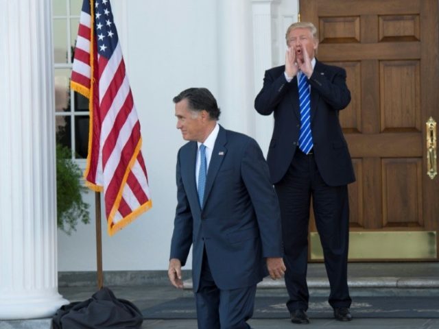 Mitt Romney (R) is reportedly in the running to be Donald Trump's secretary of state, even