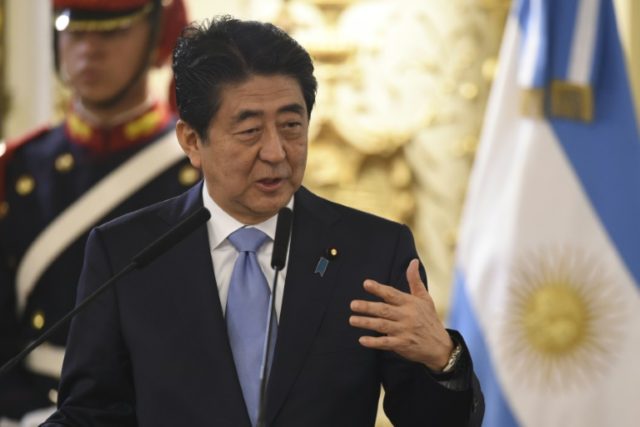 Shinzo Abe is on the first visit to Buenos Aires by a Japanese prime minister in 57 years