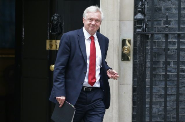 David Davis set off for Brussels to hold his first meeting with Michel Barnier