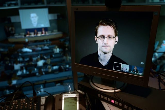 Former US National Security Agency contractor Edward Snowden urged people not to become di