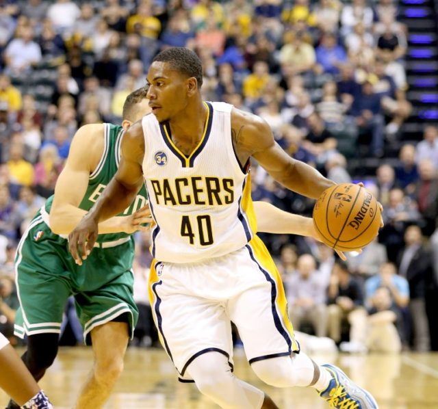 Glenn Robinson started in place of injured star George and scored a career-best 20 points,
