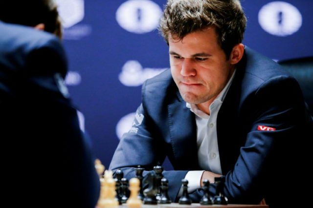Norwegian reigning world chess champion Magnus Carlsen