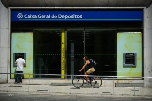 The state-owned Caiza Geral de Depositos, a branch of which is seen in Lisbon in 2014, wil