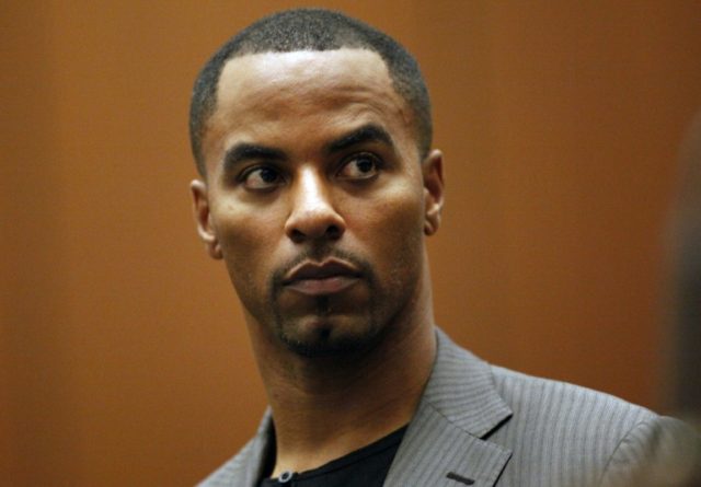 Former NFL safety Darren Sharper, pictured in 2014, was convicted and sentenced for druggi