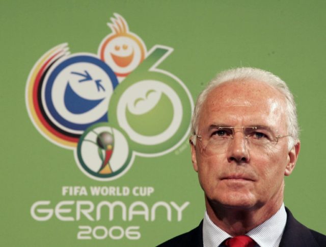 Franz Beckenbauer led Germany's successful bid to host the 2006 World Cup