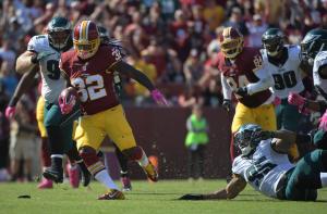 Fantasy Football: 'Fat Rob' Kelley to get "bulk" of Washington Redskins' carries