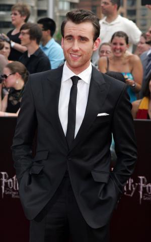 Matthew Lewis visits 'Cursed Child' cast in London