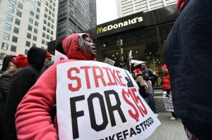 Dozens arrested across U.S. calling for $15 minimum wage on 'Day of Action'