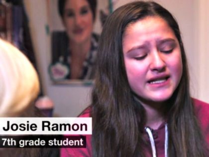 7th Grade Hispanic Girl %22Build a Wall%22 chant-CNN