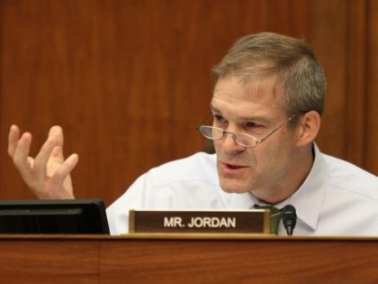 Rep. Jim Jordan (R-Ohio) speaks on an amendment. Members of the House Committee on Oversight and Government Reform met to consider a censure or IRS Commissioner John Koskinen on Wednesday, June 15, 2016 on Capitol Hill in Washington.
