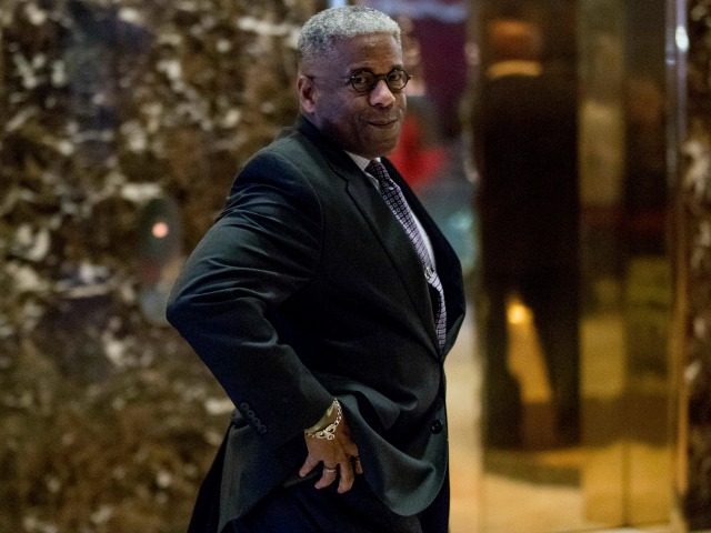Former Rep. Allen West, R-Fla., arrives at Trump Tower, Monday, Dec. 5, 2016, in New York.