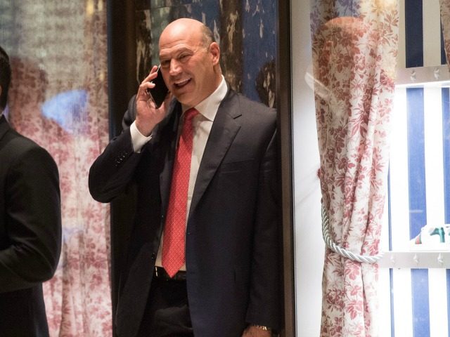 Goldman Sachs president and COO Gary Cohn arrives for a meeting with President-elect Donal