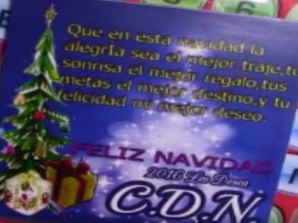 Los Zetas Christmas Card