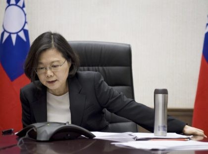 Taiwan president Tsai Ing-wen (Associated Press)