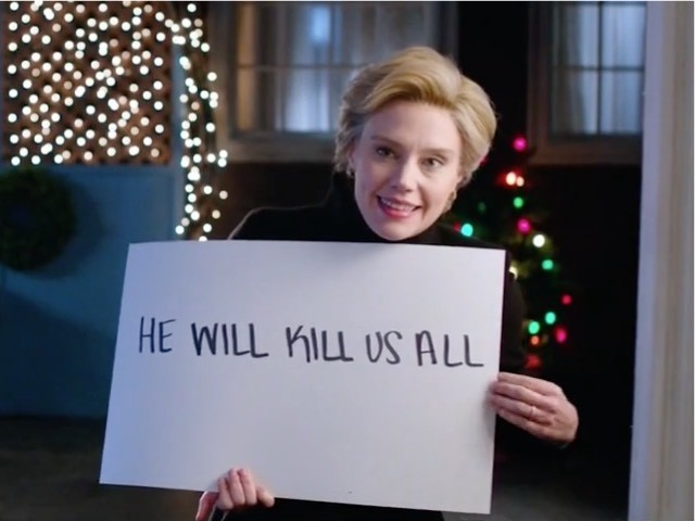 love cue cards Elector SNL's Not Watch: Trump to Vote an for Hillary Begs