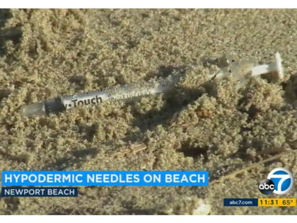 100s of Hypodermic Needles Wash Ashore in Newport Beach