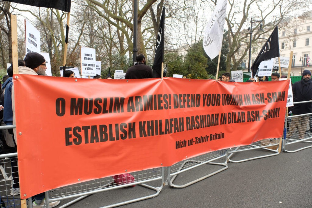 Hizb ut-Tahrir demo London