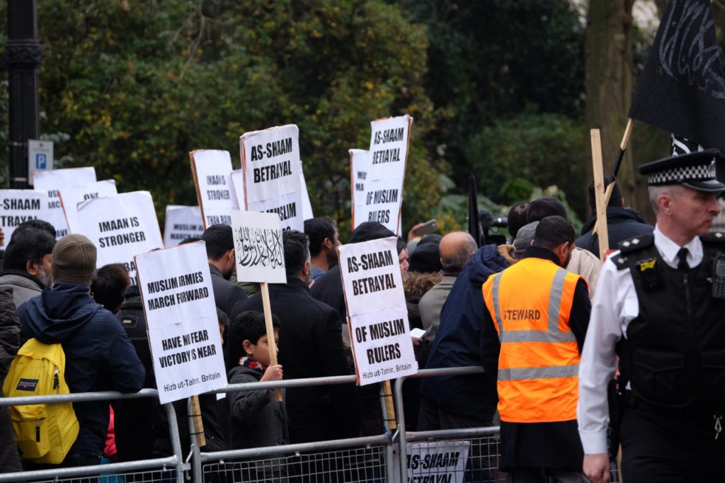 Hizb ut-Tahrir demo London