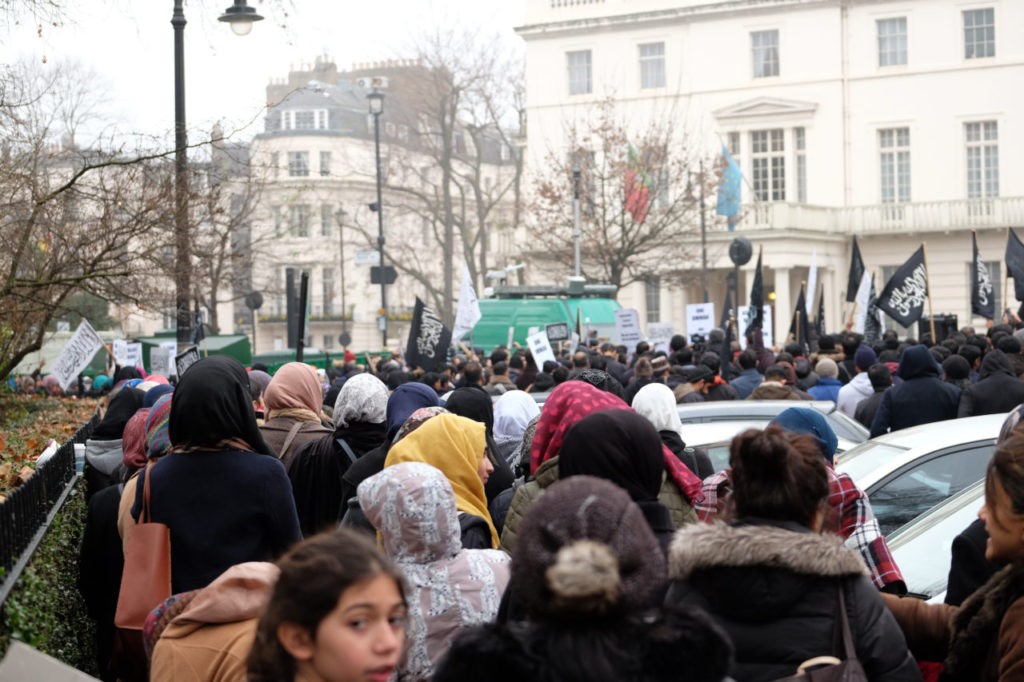 Hizb ut-Tahrir demo London