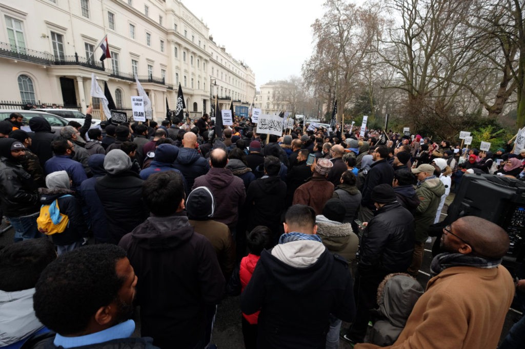 Hizb ut-Tahrir demo London