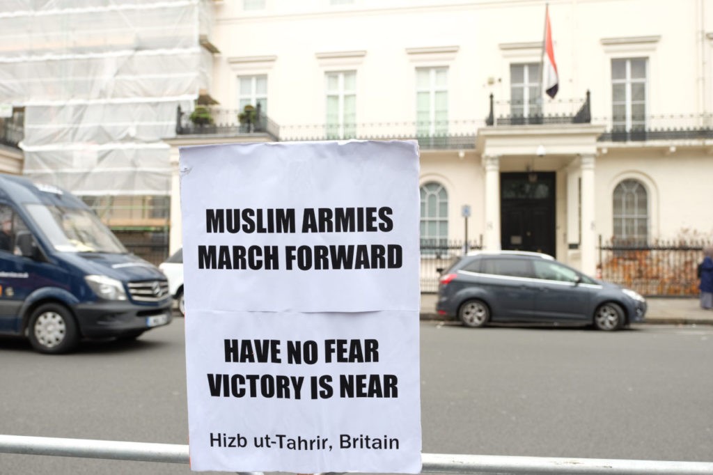Hizb ut-Tahrir demo London