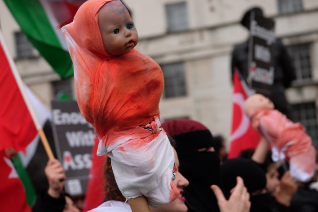 Aleppo march London