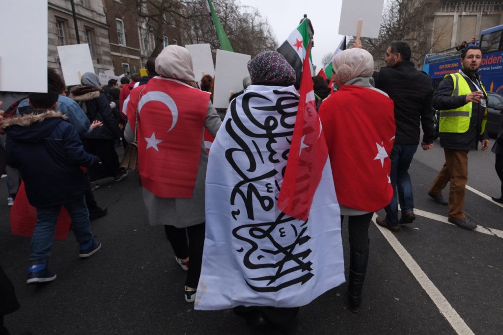 Aleppo march London