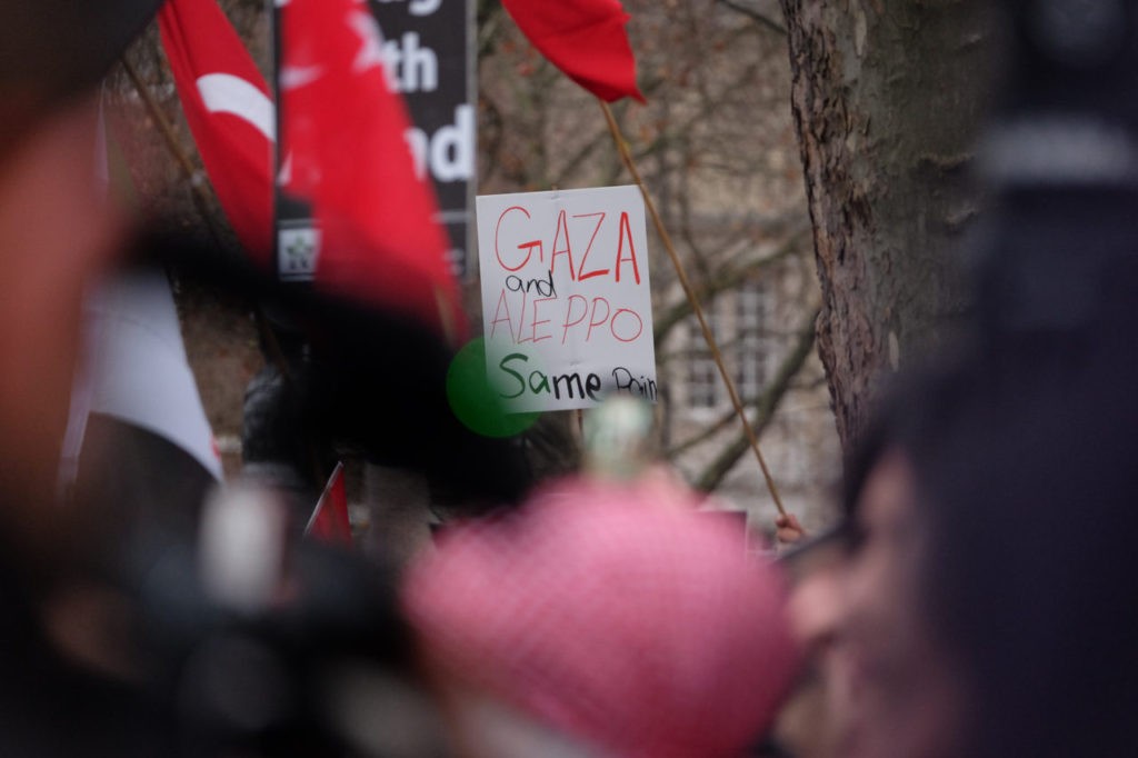 Aleppo march London