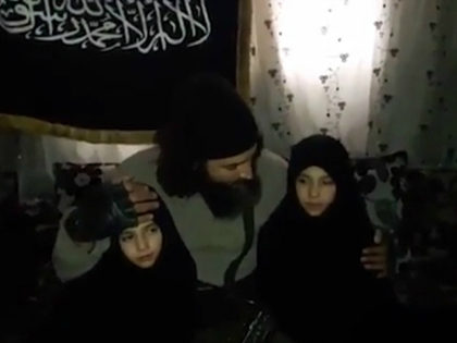 Syrian Jihadi Parents Kiss Daughters Goodbye Before One Is Blown Up in Suicide Bombing