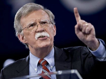 John Bolton, former U.S. ambassador to the United Nations (UN), speaks during the American