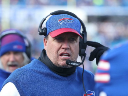 Head coach Rex Ryan of the Buffalo Bills, seen December 18, 2016, will be replaced by offe