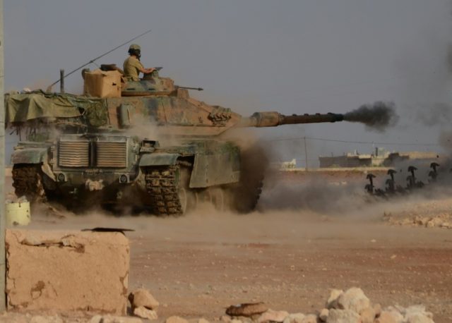 Turkey in August launched an operation inside Syria dubbed "Euphrates Shield" in support o