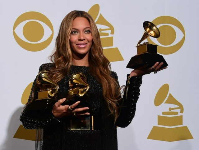 Beyonce scooped three Grammys for Best R&B Song, Best R&B Performance with "Drunk