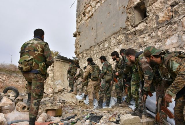 Syrian pro-regime troops have seized control of 70 percent of former rebel territory in e