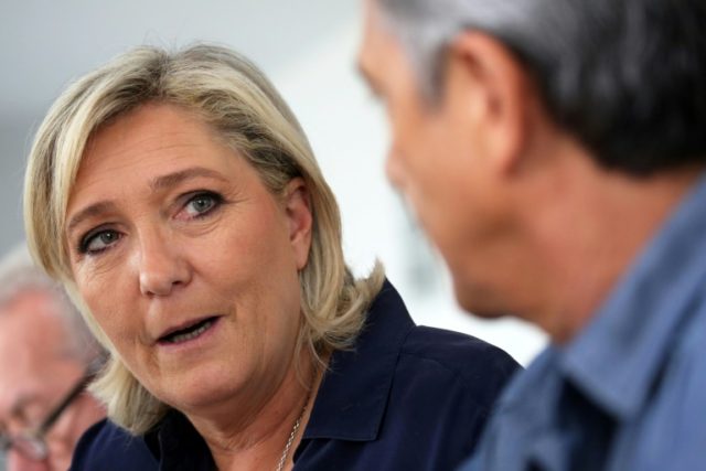 France's far-right leader Marine Le Pen