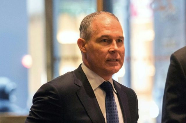 Oklahoma Attorney General Scott Pruitt, who was tapped by US President-elect Donald Trump