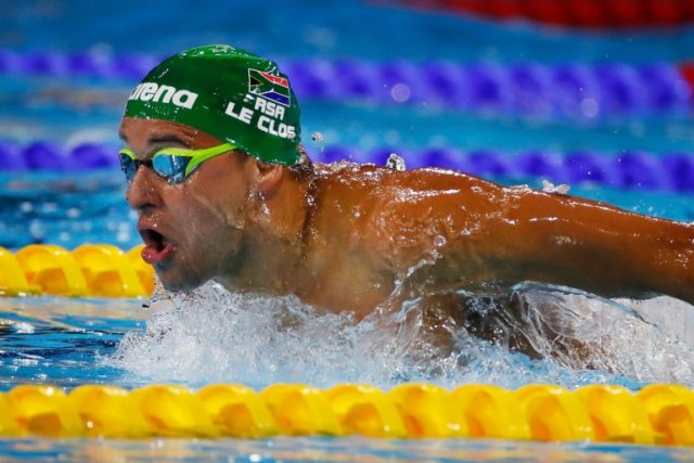 South Africa's Chad le Clos has won his second gold of the Short Course Swimming World Cha