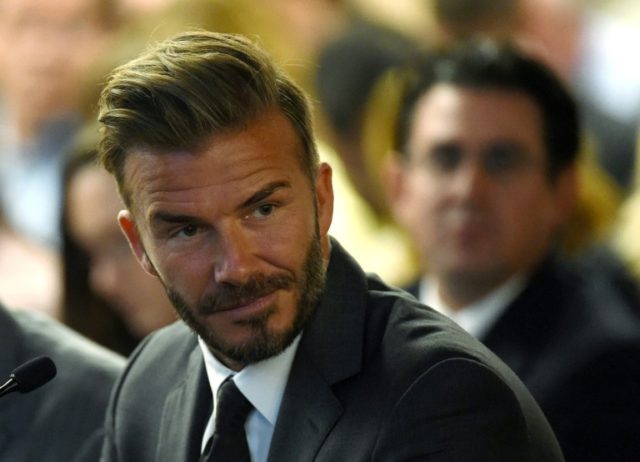 Former MLS player David Beckham, seen in April 2016, announced nearly three years ago that