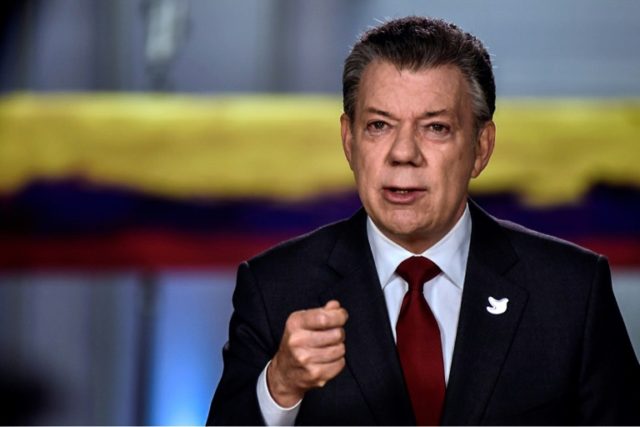 Colombian President Juan Manuel Santos will receive the Nobel Peace Prize in Oslo, Saturda