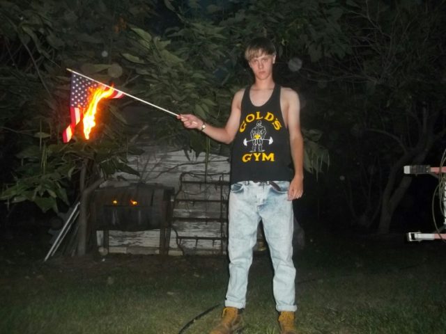 Dylann Roof was accused of shooting nine people dead at a black church in Charleston in 20