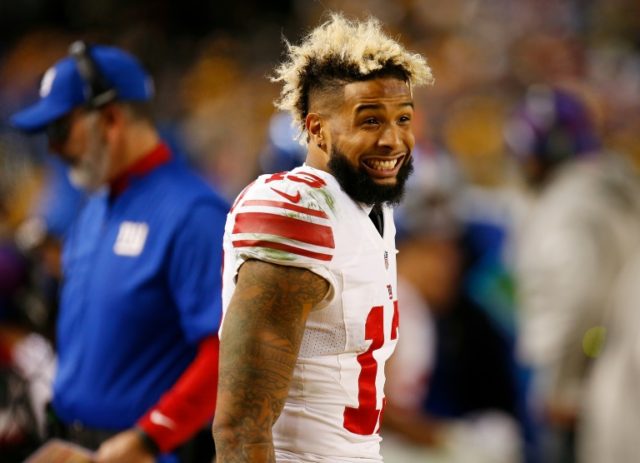 New York Giants receiver Odell Beckham Jr. has been fined $12,154 by the NFL for verbal ab