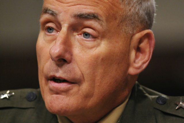 Retired US Marine Corps General John Kelly, pictured in 2014, will have a pivotal figure i
