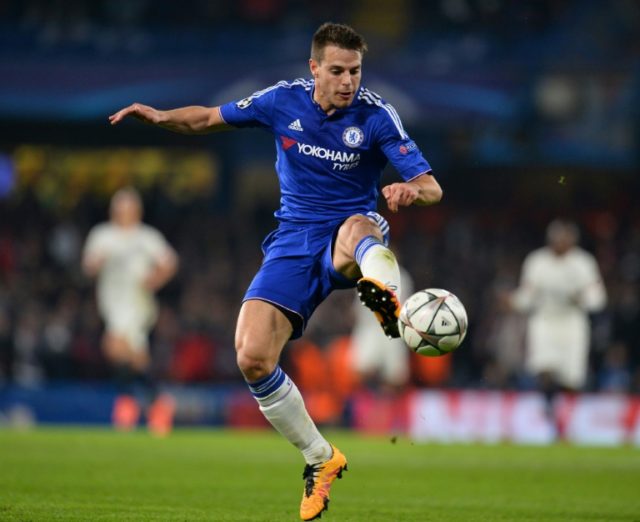 Chelsea's Spanish defender Cesar Azpilicueta signed from French side Marseille in 2012 and
