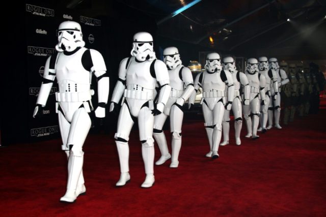 The World Premiere of Lucasfilm's "Rogue One: A Star Wars Story, in Hollywood, California,