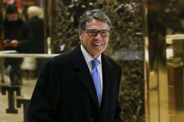 Rick Perry, seen here, will replace current Energy Secretary Ernest Moniz, who was a leadi