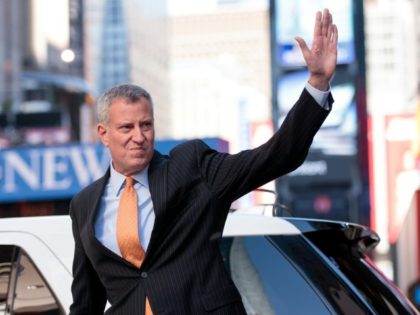 New York City Mayor Bill de Blasio launched a campaign against discrimination and harassme